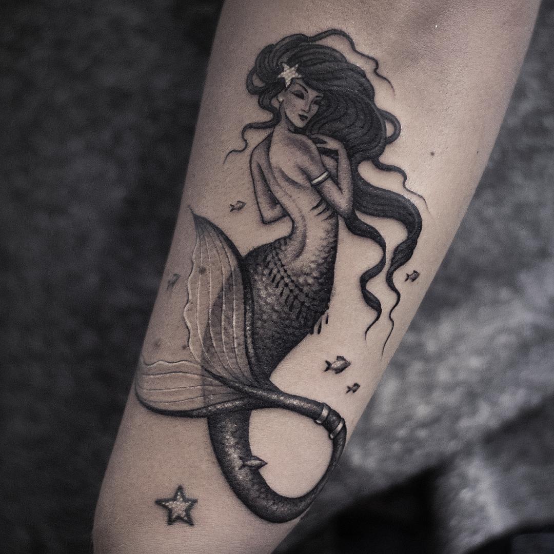 33 Mermaid Tattoos Every Girl Dreams Of