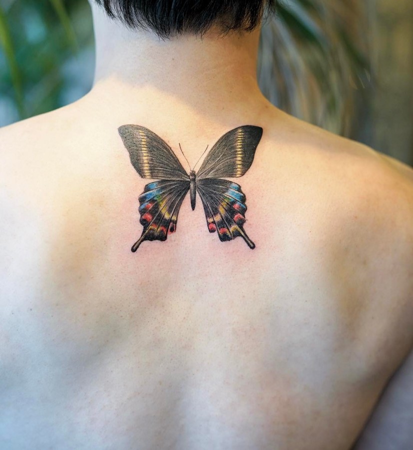neat-butterfly-tattoo-by-nandotattooer