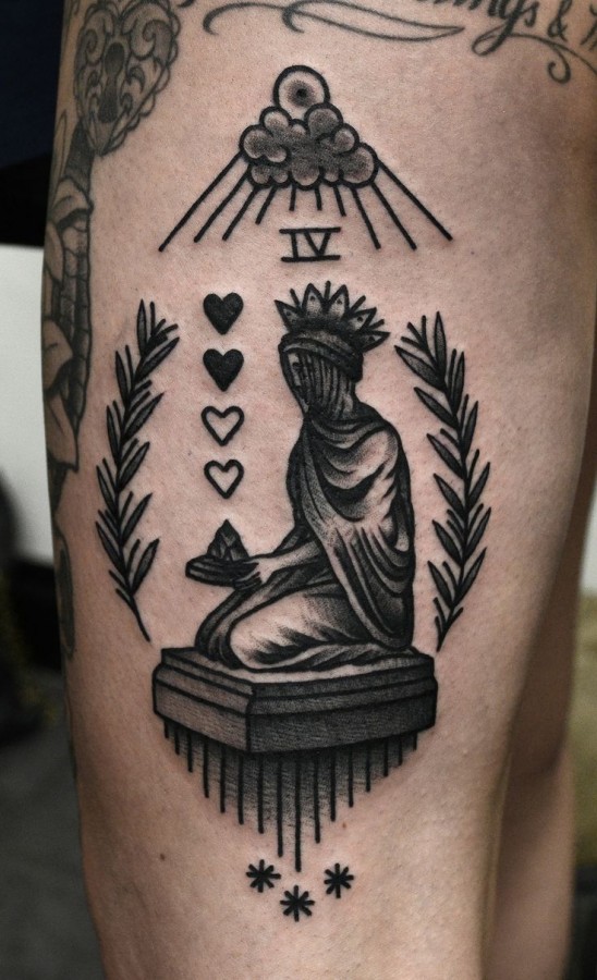 Nice Philip Yarnell tattoo by Philip Yarnell