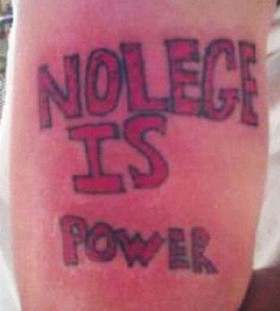 Nolege is power