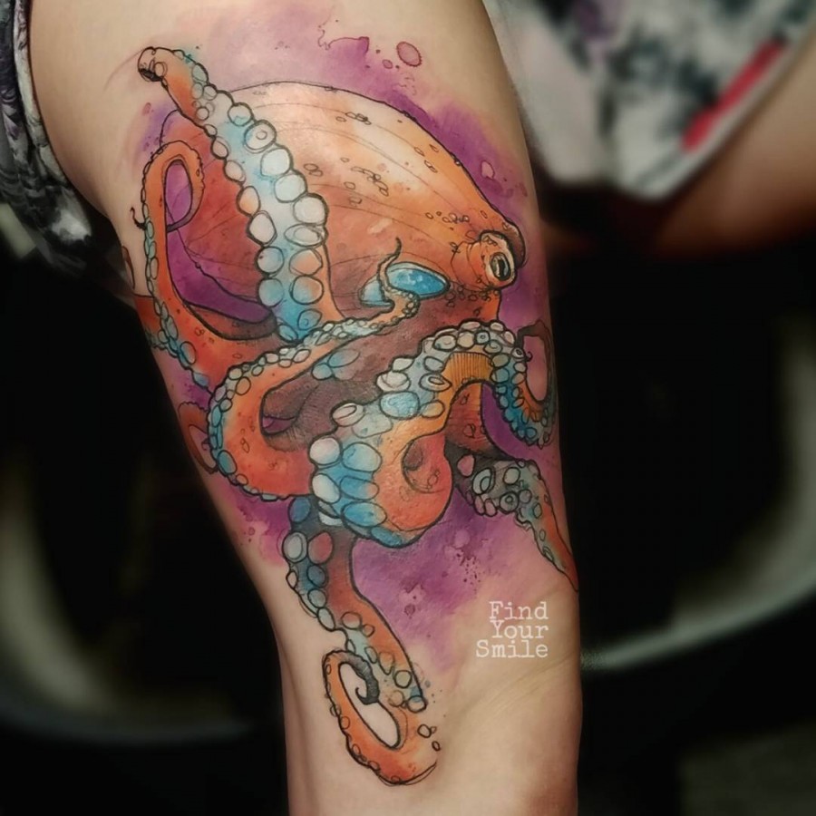 octopus-watercolor-tattoo