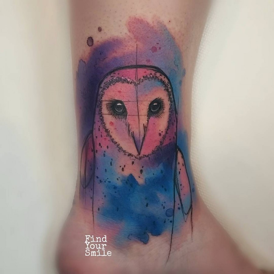 owl-watercolor-tattoo