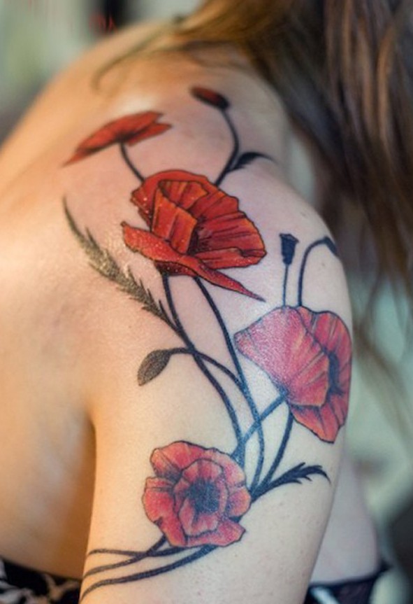 poppy-shoulder-tattoo