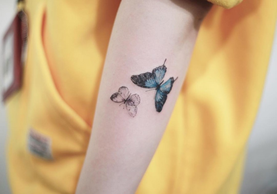 pretty-butterfly-tattoos-by-tattooist_flower