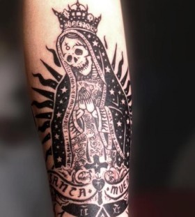 Santa muerte- tattoo for gang member