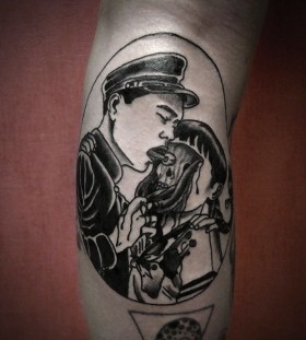 Scary tattoo by Dase Roman Sherbakov