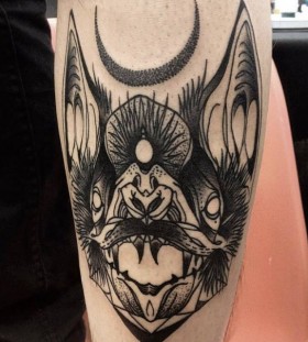 Scary tattoo by Michele Zingales
