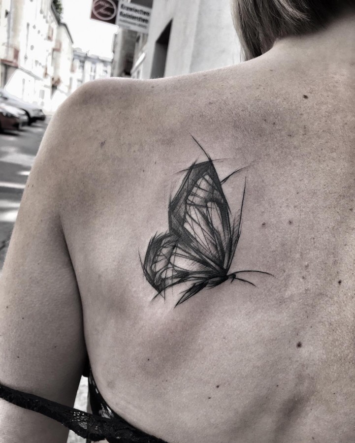 shoulder-blade-butterfly-tattoo-by-ineepine