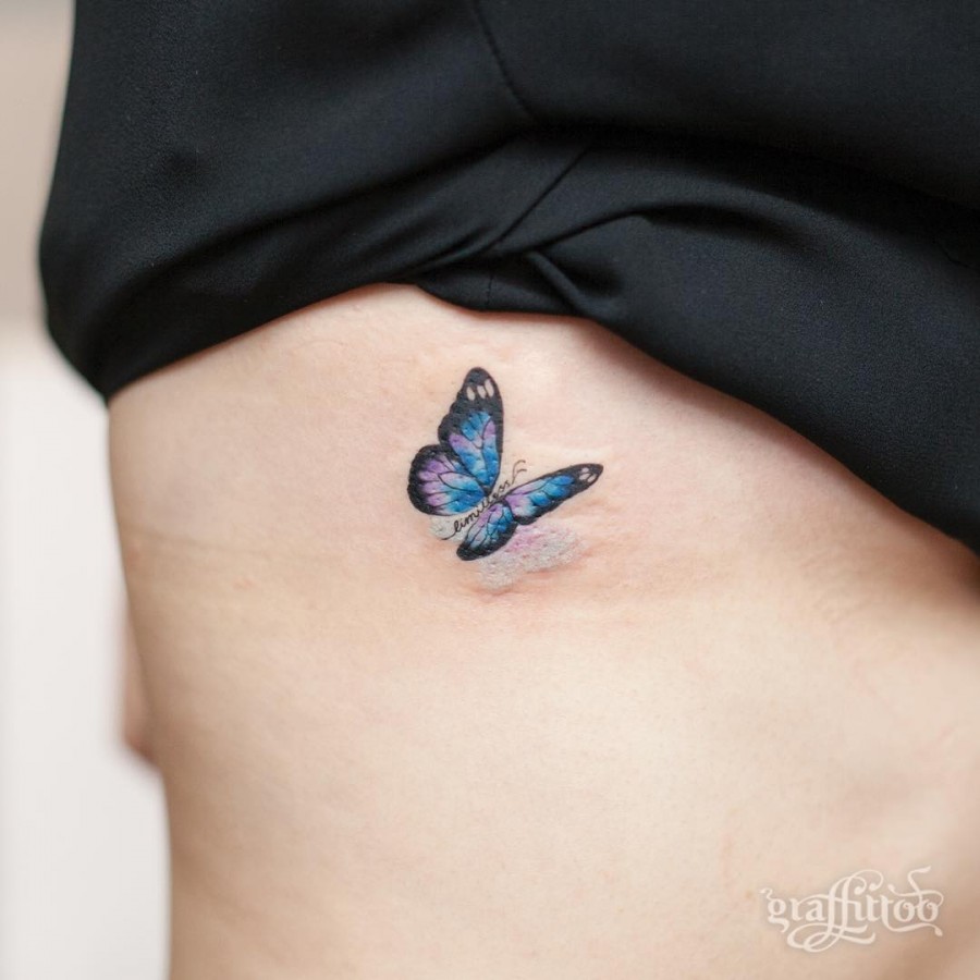 small-butterfly-tattoo-by-graffittoo