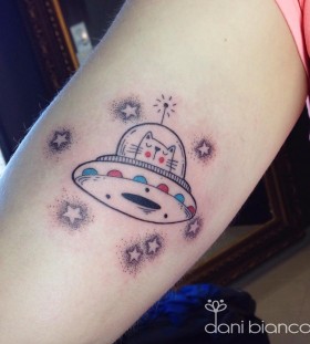 space-cat-tattoo