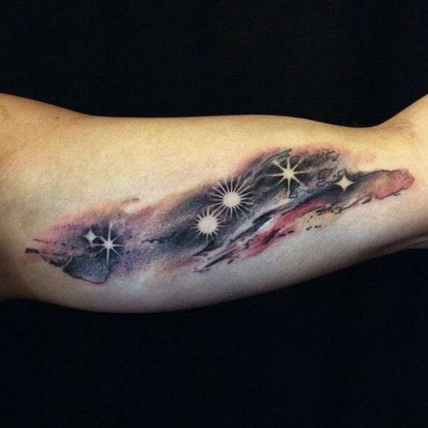 Stardust tattoo by David Allen