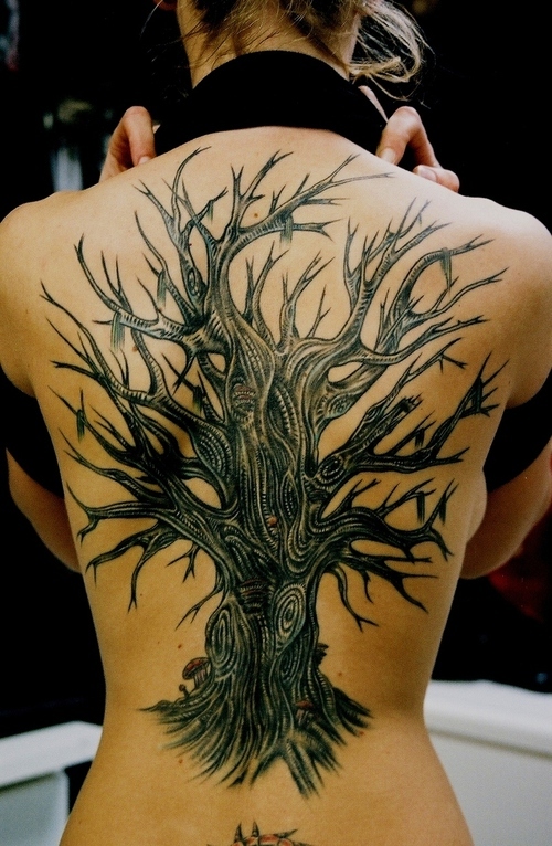 Oak tree tattoos