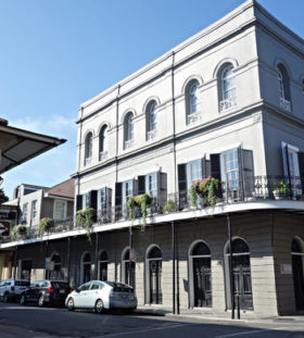 The LaLaurie Mansion in New Orleans, Louisiana