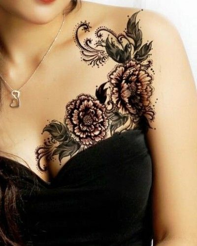 Pretty lace tattoos