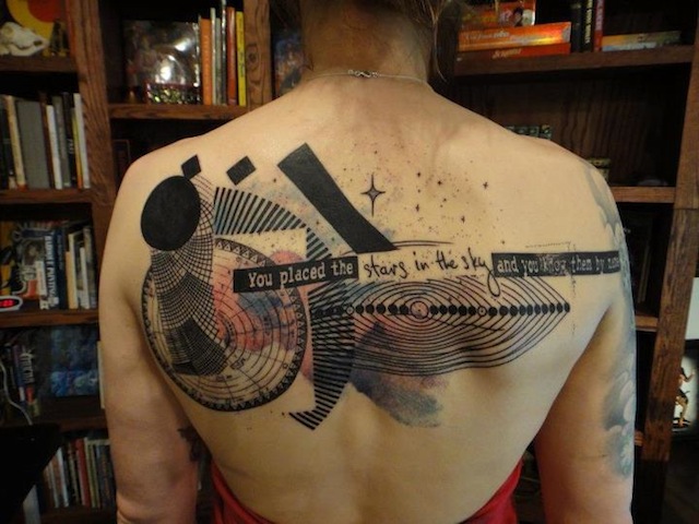 Xoil tattoo with quote