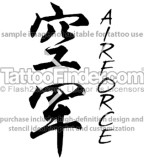 Tattoofinder Air Force Tattoo Design By Chris Wu