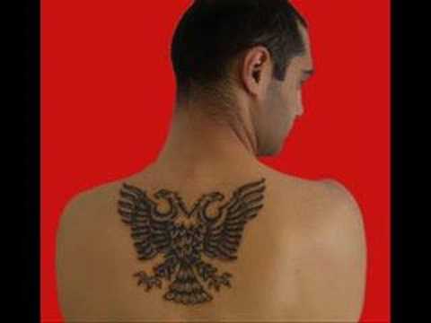 Albanian Tattoo Lilzeu Tattoo on Men’s Back