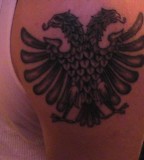 Albanian Tironsi Eagle Tattoos 