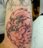Awesome Eagle Sleeve Tattoo 