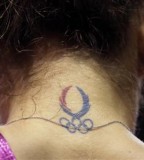 Alicia Sacramones Olympic Tattoo On Neck