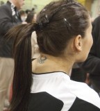 Inspirational Alicia Sacramone Olympic Tattoo On Neck