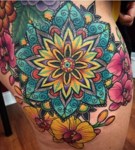 amazing mandala tattoo