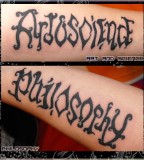 Best Ambigram Tattoo On Arm
