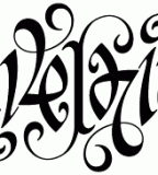 Revelation Ambigram Tattoo Sketch Design