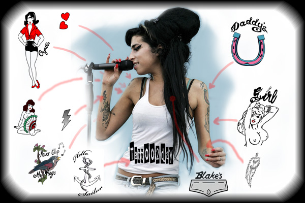 Tattoo Design from Amy Winehouse  (NSFW)