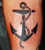 Tribal Girls Anchor Tattoo Design Meaning