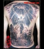Huge Angel Tattoos Designs For Men