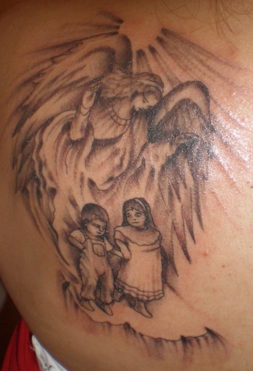 Guardian Angel Tattoos Design Tattoomagz Tattoo Designs Ink Works Body Arts Gallery