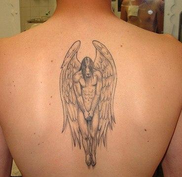 Angel Tattoos Designs on Back