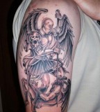 Satan Angelic Angel Tattoos For Men