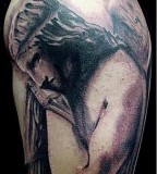 Tatto Design Of Angel on Arm for Men