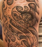 Stunning Dragon Tattoo Design For Men