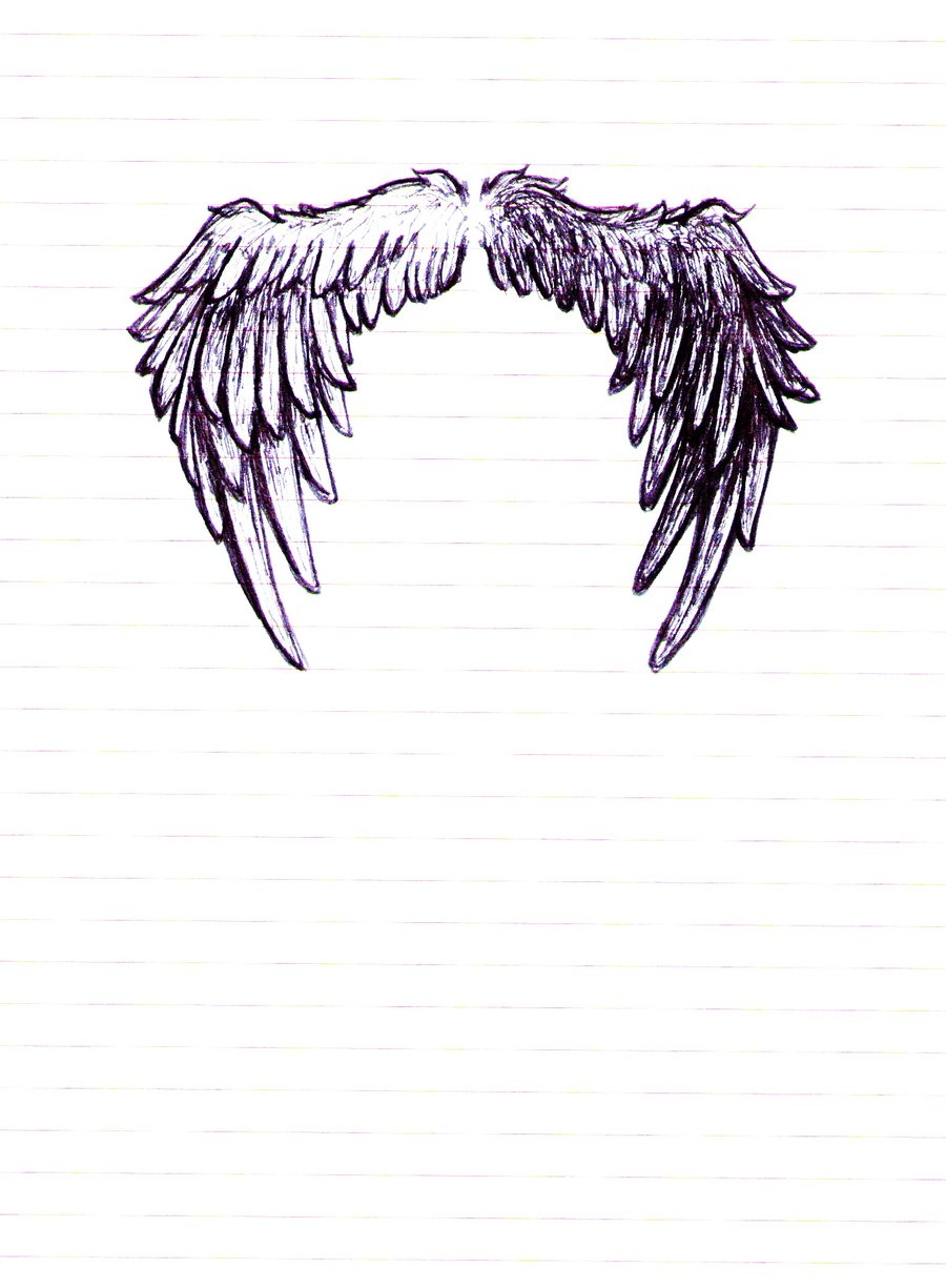 Angel Wings Tattoo Concept