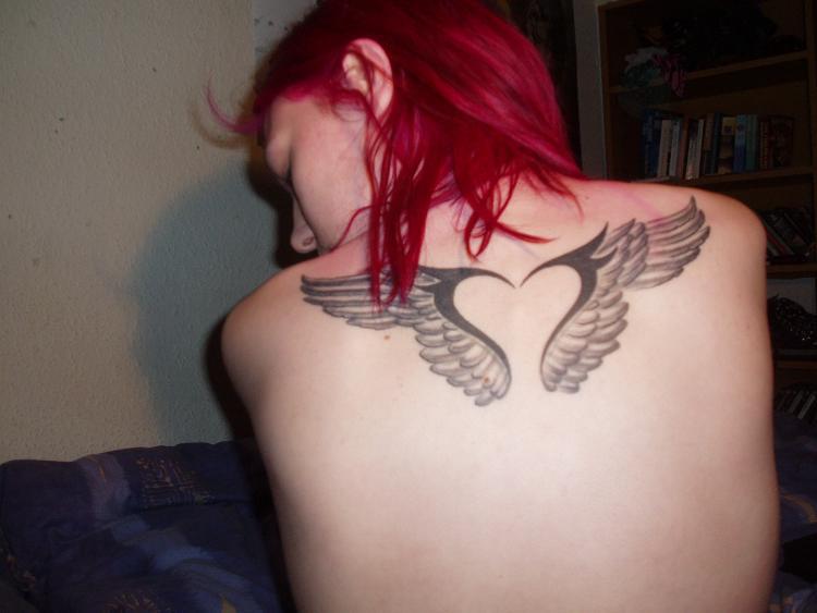 Issued Tattoo Angel Wing