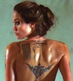 Angelina Jolie Wanted Tattoos