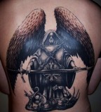 Black Edition Angel And Demon Tattoos