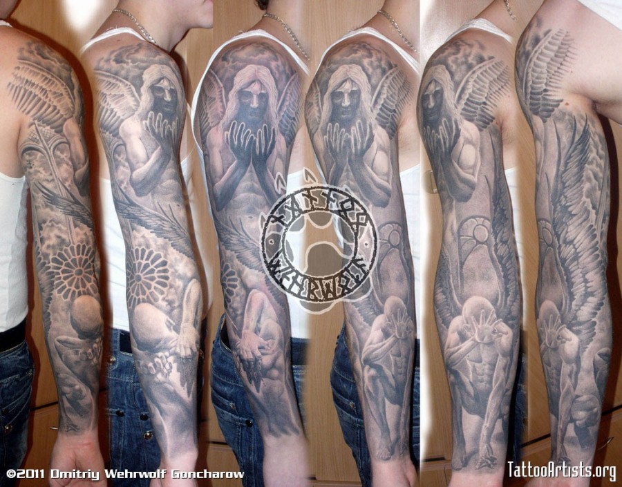 Angels And Demons War Tattoo Artists Tattoomagz Tattoo Designs Ink Works Body Arts Gallery