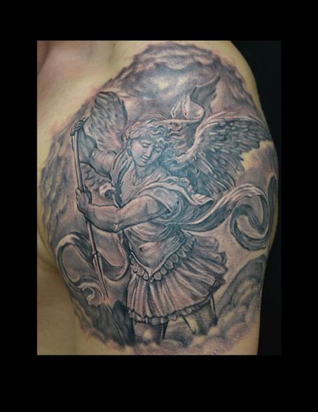 Paradise Tattoo Angel Tattoos Religious Angel St