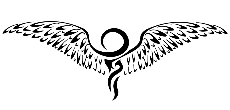 Flying Wings Ankh Tattoo Image