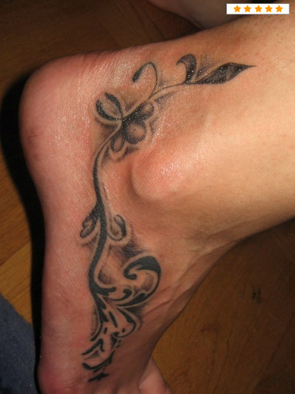 Tribal Tattoos – Ankle Tattoo Design