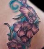 Great Aster Flower Tattoo Ideas