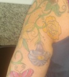 Aster Flower Tattoo Design