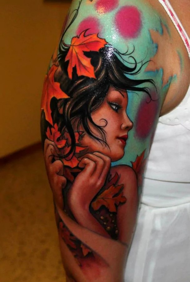 autumn-girl-tattoo