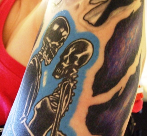Avenged Sevenfold Skeleton Tattoo Picture