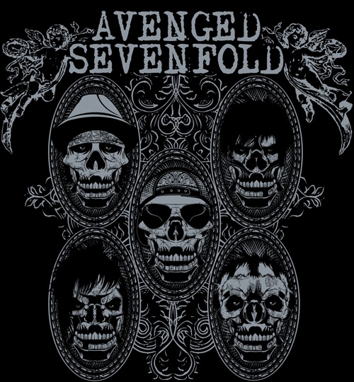 Avenged Sevenfold Skull Heads by Spraygraphic
