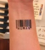 Hand Barcode Tattoo Designs and Meanings Ideas Picture